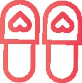 冬季情侣棉拖鞋海报
