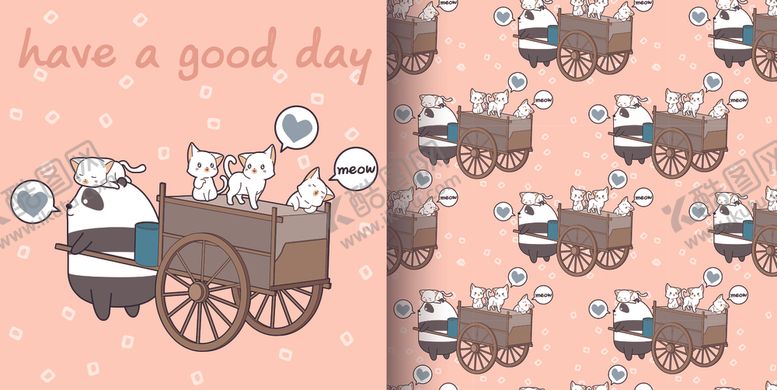 编号：43642511010027502643【酷图网】源文件下载-连续图案