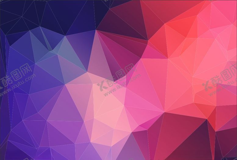 编号：87010709191714407401【酷图网】源文件下载-红色几何炫彩红色背景