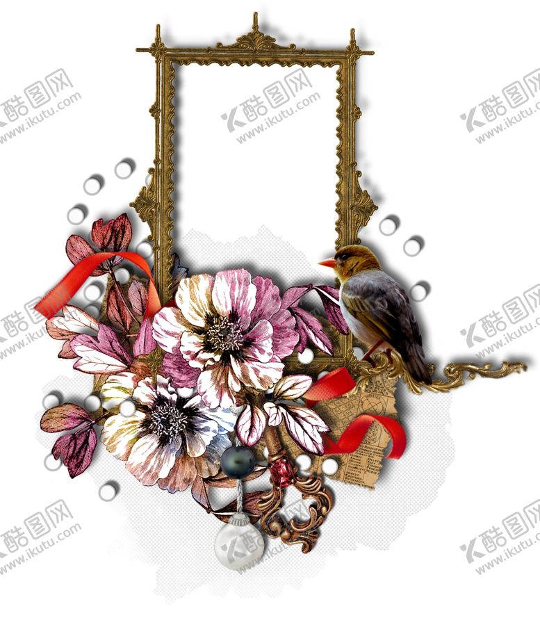 编号：28306607052251017872【酷图网】源文件下载-花环边框