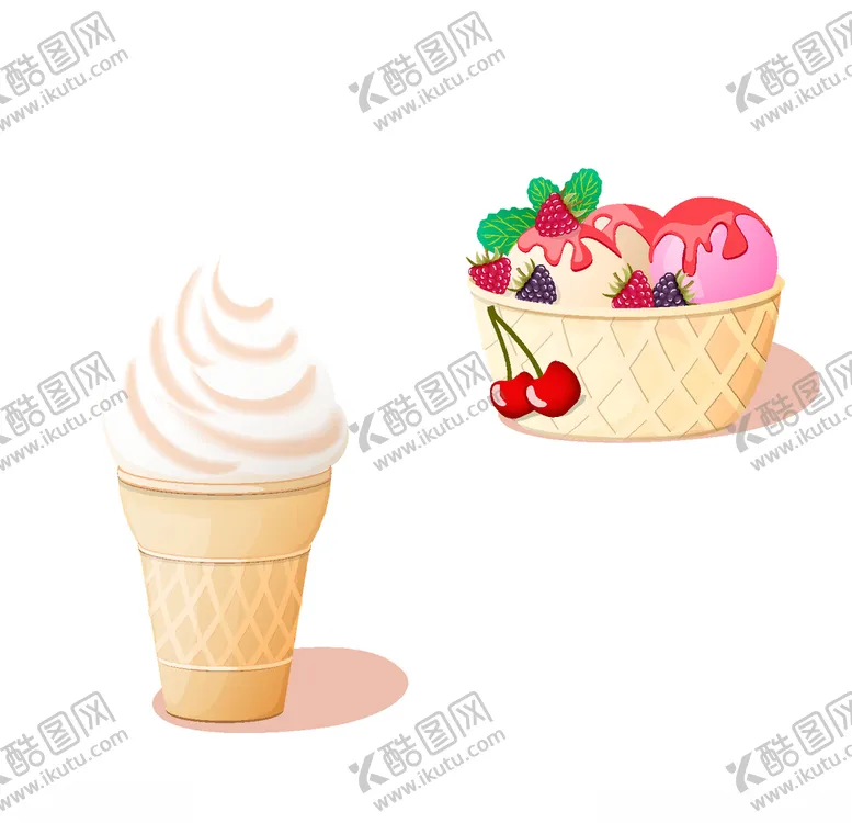 编号：18140206290632044113【酷图网】源文件下载-冰激凌