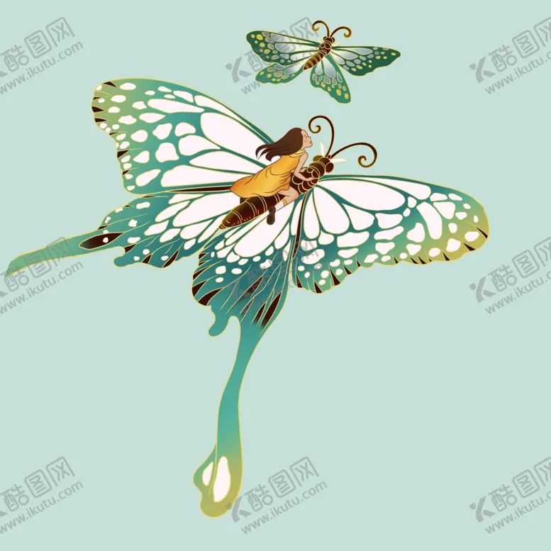 编号：23506110091144425216【酷图网】源文件下载-蝴蝶飞翔 春天