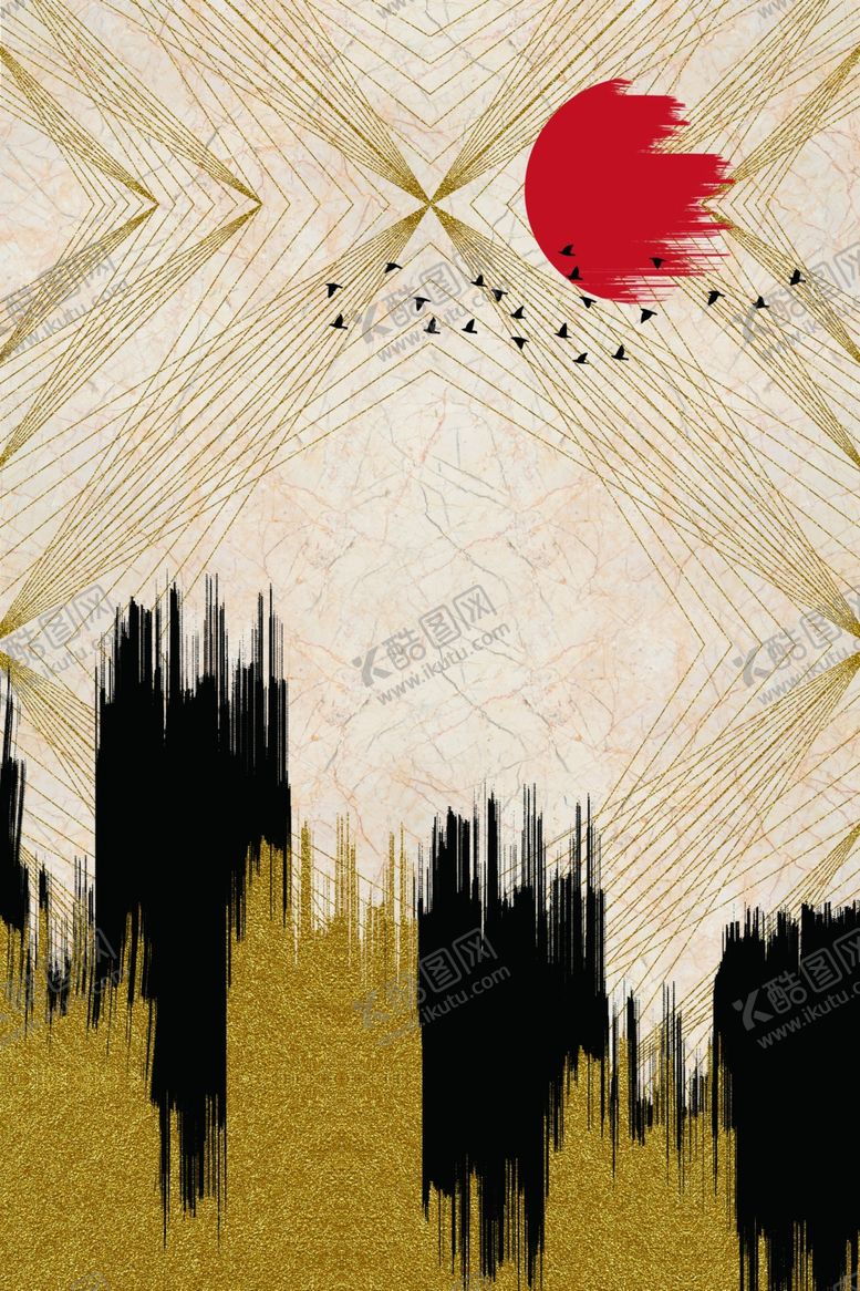 编号：41059509270802037305【酷图网】源文件下载-抽象装饰画