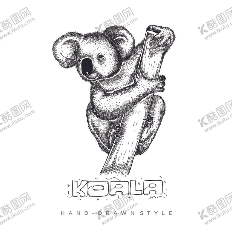 编号：13330410021125409691【酷图网】源文件下载-手绘动物