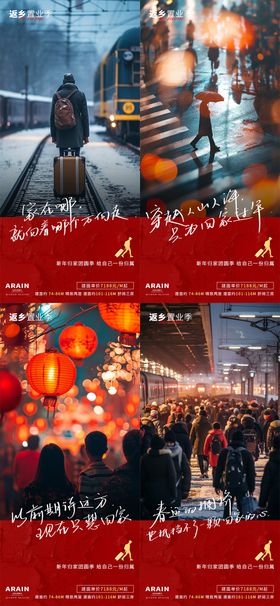 春节返乡置业海报