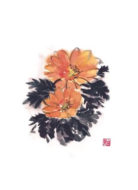 菊花装饰