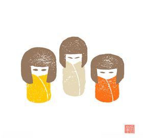 日式和风小清新图案