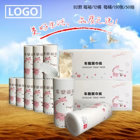 抽纸车载纸