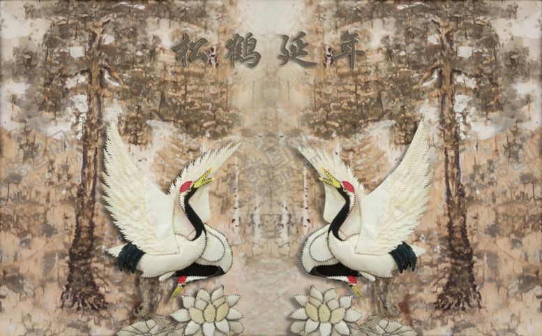 编号：32003406290757441256【酷图网】源文件下载-白桦树皮画