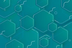 绿色方格孟菲斯