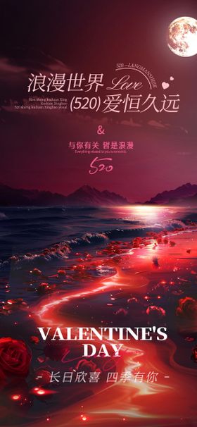 520节日移动端海报