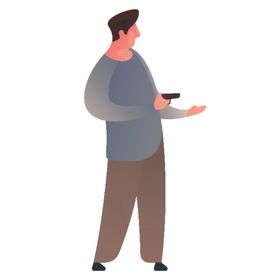 扁平化职业人物图案