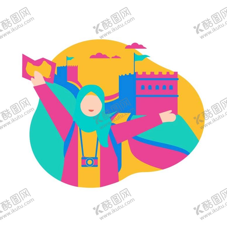 编号：06874909150348529108【酷图网】源文件下载-扁平化人物