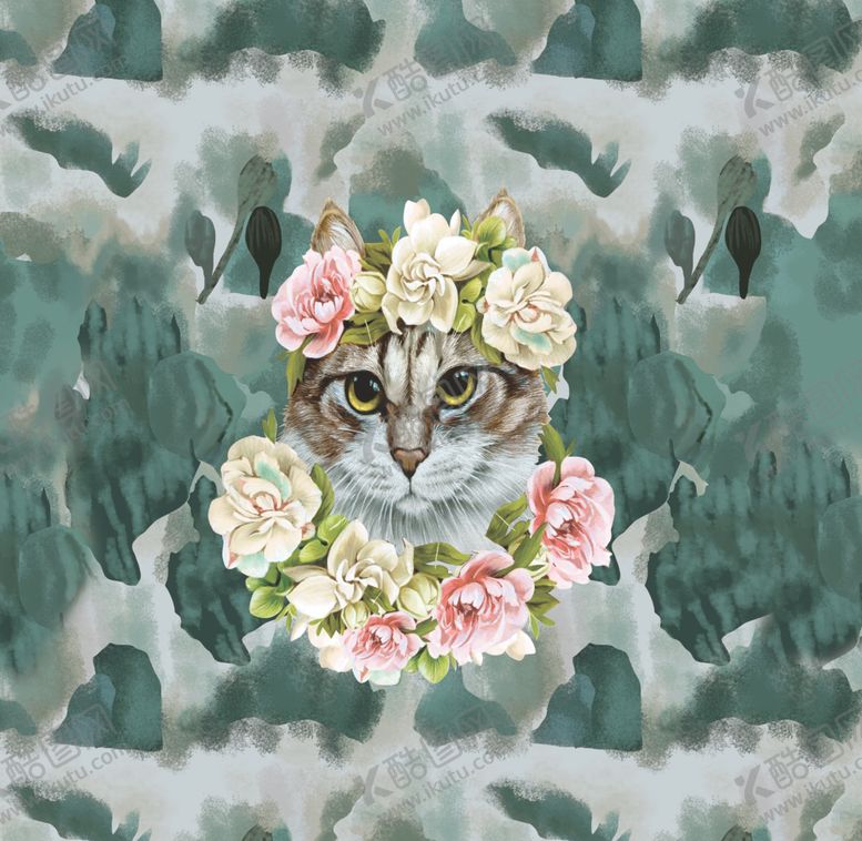 编号：11618610220332408858【酷图网】源文件下载-猫头