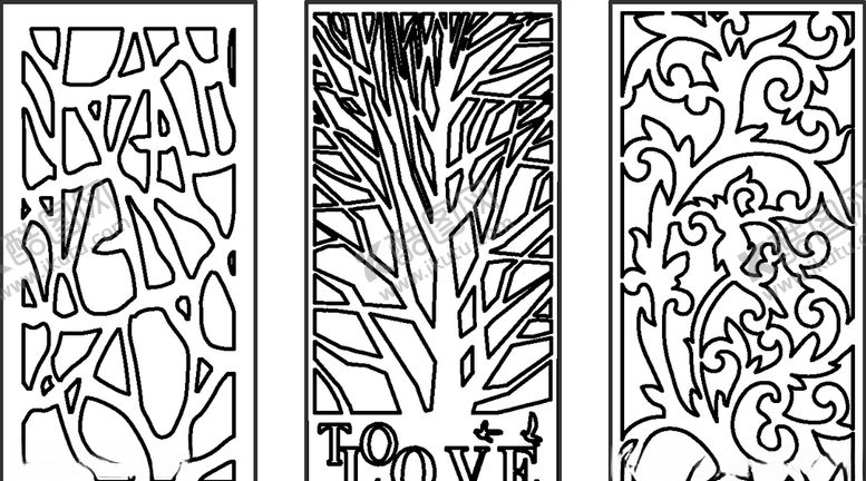 编号：34313609230126125499【酷图网】源文件下载-镂空花图案