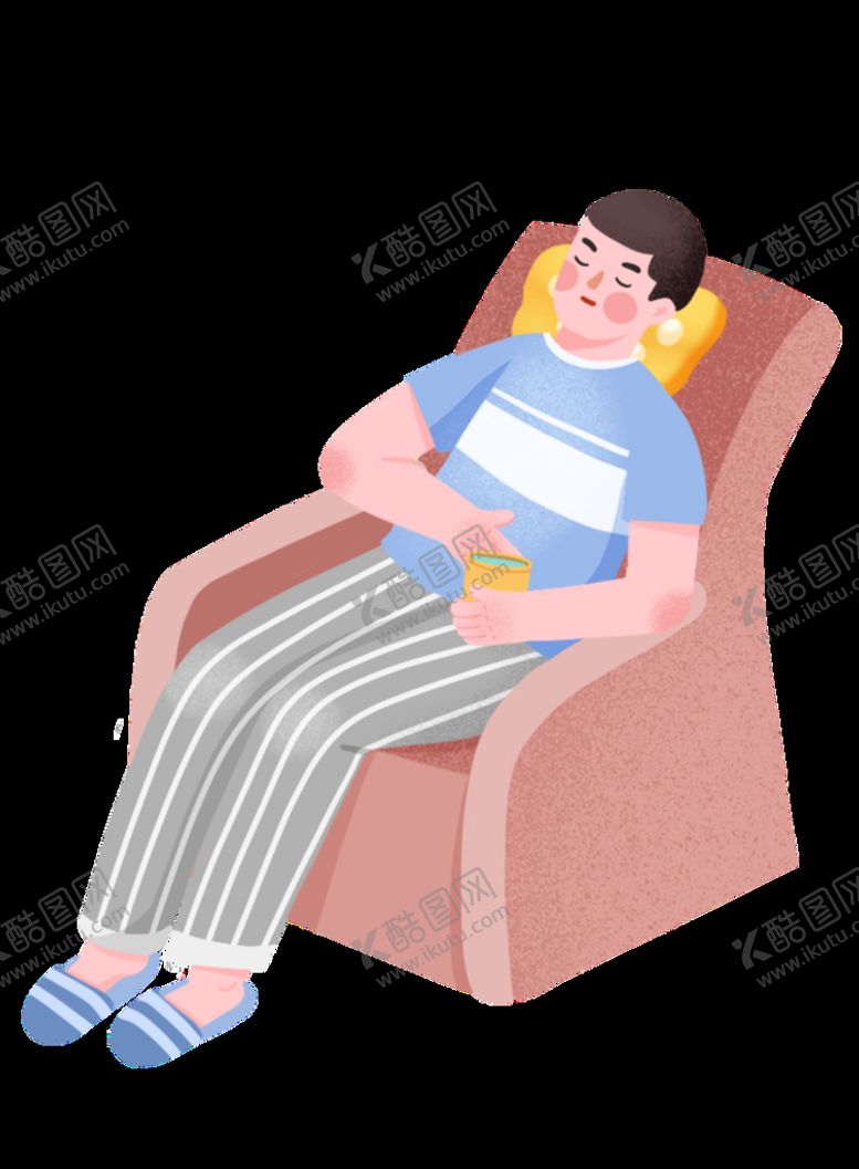 编号：40242510311619105561【酷图网】源文件下载-扁平化养生健康理疗卡通手绘人物
