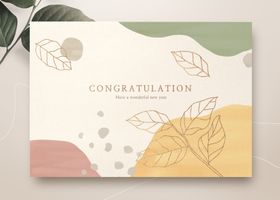 简约海报设计模板