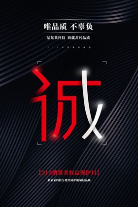 诚信315