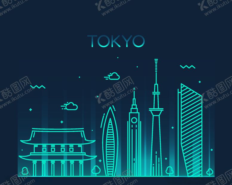 编号：17784705110909522334【酷图网】源文件下载-线型建筑