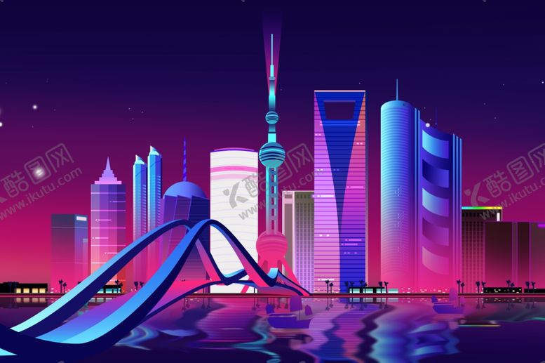 编号：50139605110724328178【酷图网】源文件下载-城市建筑立体插画卡通背景素材