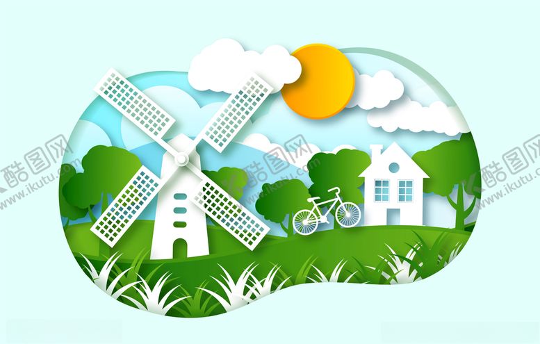 编号：16656109251548061342【酷图网】源文件下载-绿色城市
