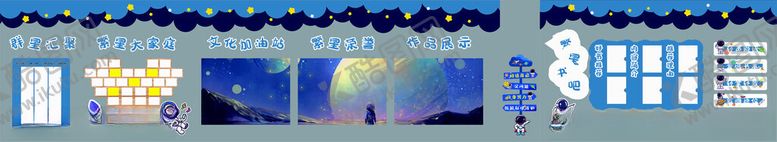 编号：48363012100752076030【酷图网】源文件下载-太空主题环境创设