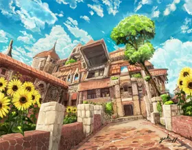 日系动漫背景