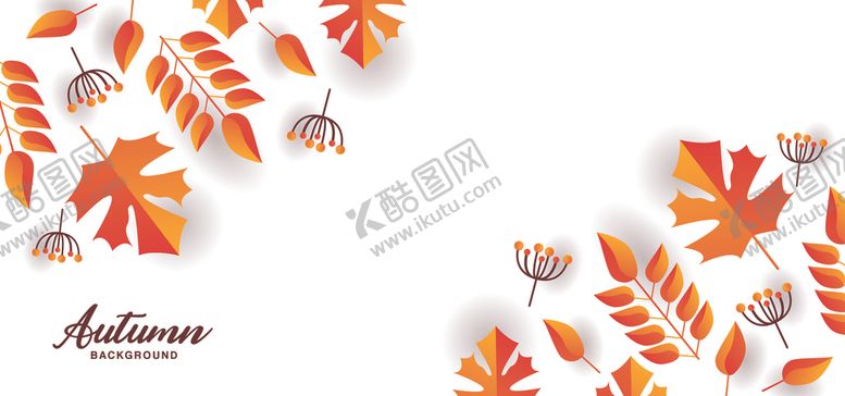 编号：40404309291915047680【酷图网】源文件下载-秋天枫叶背景