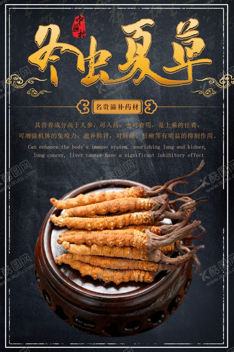 编号：46640107141802466400【酷图网】源文件下载-冬虫夏草