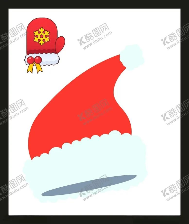 编号：82321402050543163650【酷图网】源文件下载-手绘圣诞帽