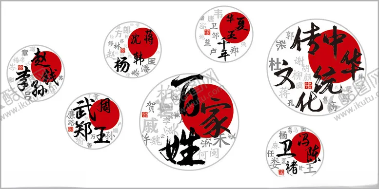 编号：49386101270431565404【酷图网】源文件下载-百家姓