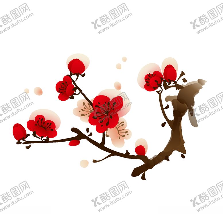 编号：92166609281451007940【酷图网】源文件下载-梅花