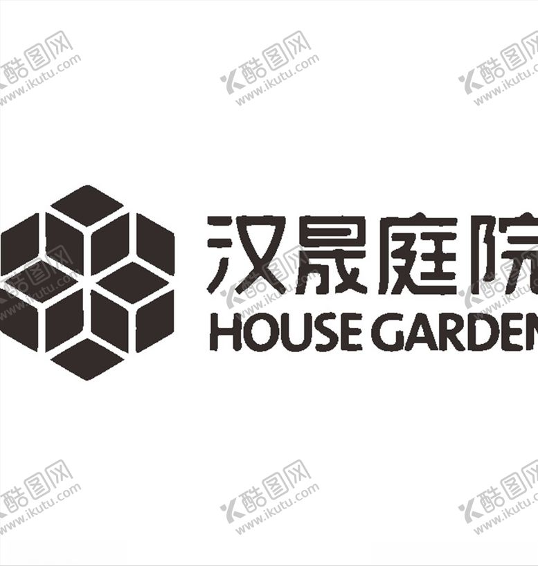编号：99942807132141375300【酷图网】源文件下载-汉晟庭院建筑LOGO标志