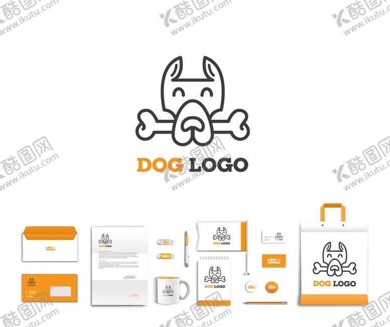 编号：95599511251154599443【酷图网】源文件下载-狗狗品牌视觉设计套装