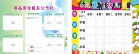 幼儿园食堂营养食谱食品安