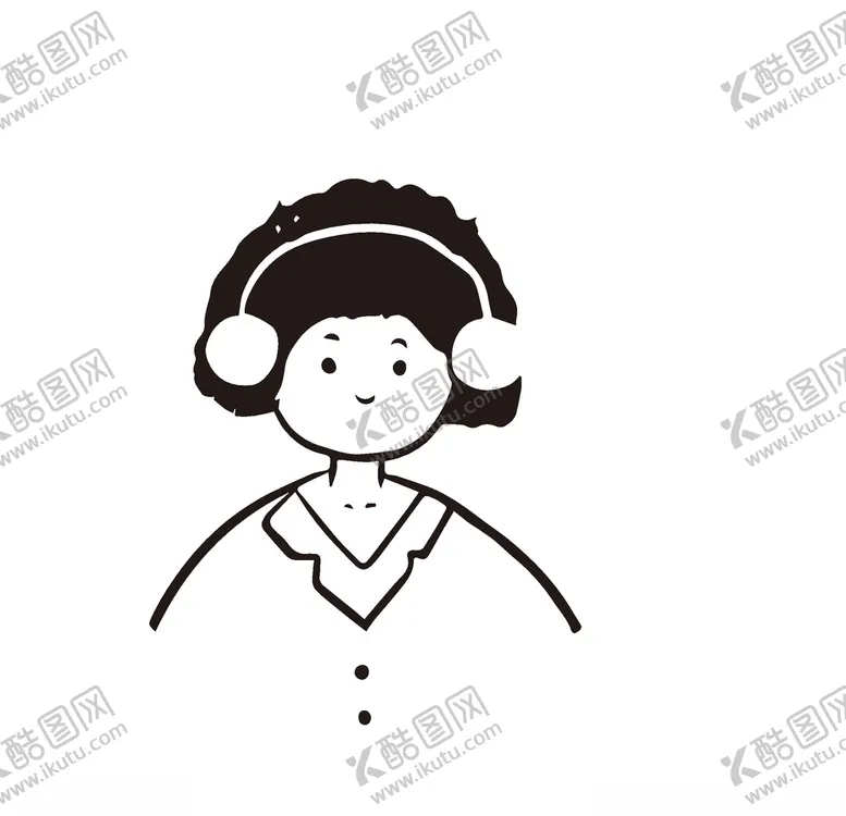 编号：97023704301423332247【酷图网】源文件下载-卡通女孩