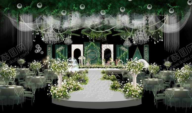 编号：34124809131416441264【酷图网】源文件下载-森系婚礼