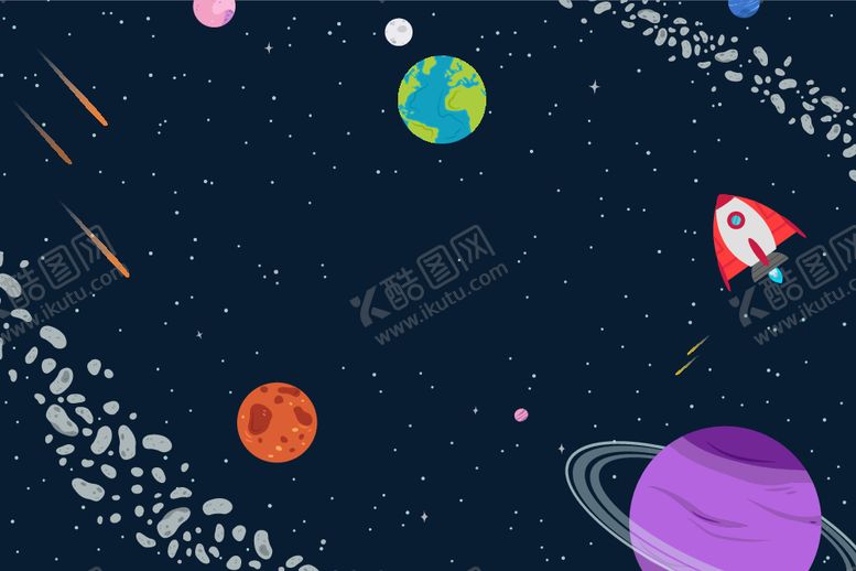 编号：74225612081533001094【酷图网】源文件下载-星球背景 