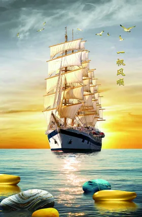 装饰画轻奢中式挂现代