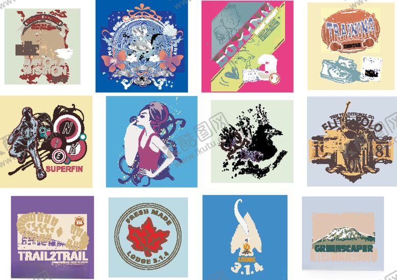 编号：96435309191853116706【酷图网】源文件下载-印花图案