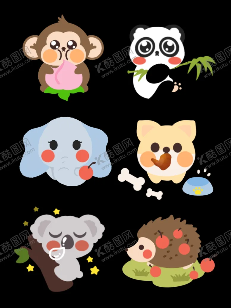 编号：54095907011735239777【酷图网】源文件下载-卡通动物