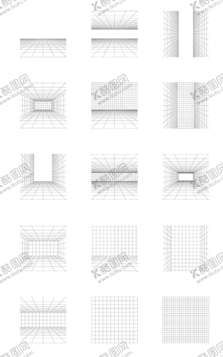 编号：43097210181846475356【酷图网】源文件下载-透视网格辅助线