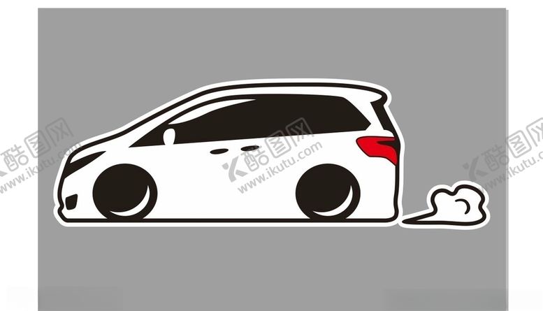 编号：58145409251400059412【酷图网】源文件下载-手绘汽车卡通汽车矢量车贴