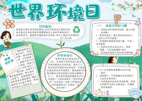 世界环境日保护森林保护家园绿色生活