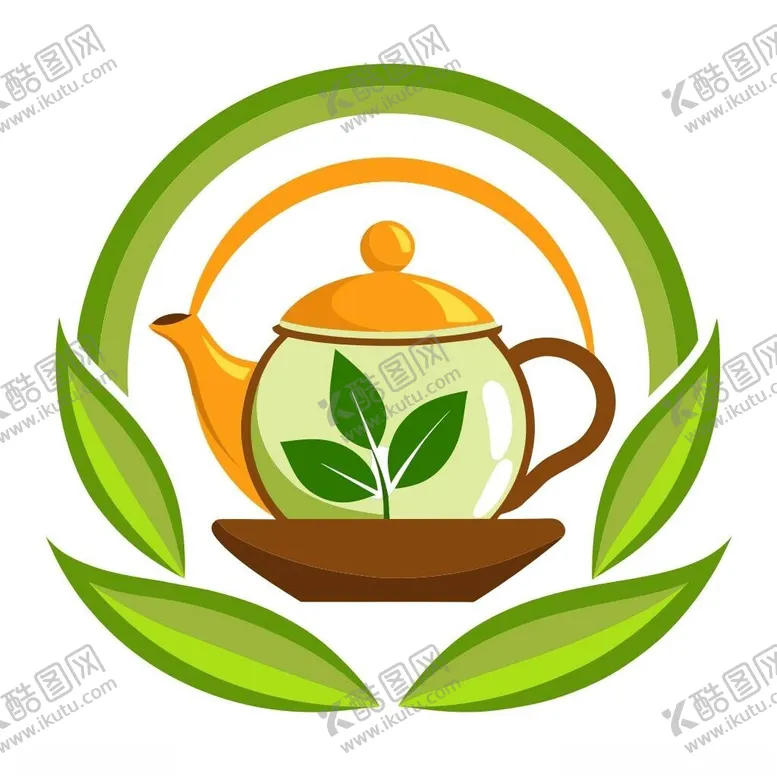 编号：70062402260751201611【酷图网】源文件下载-茶logo