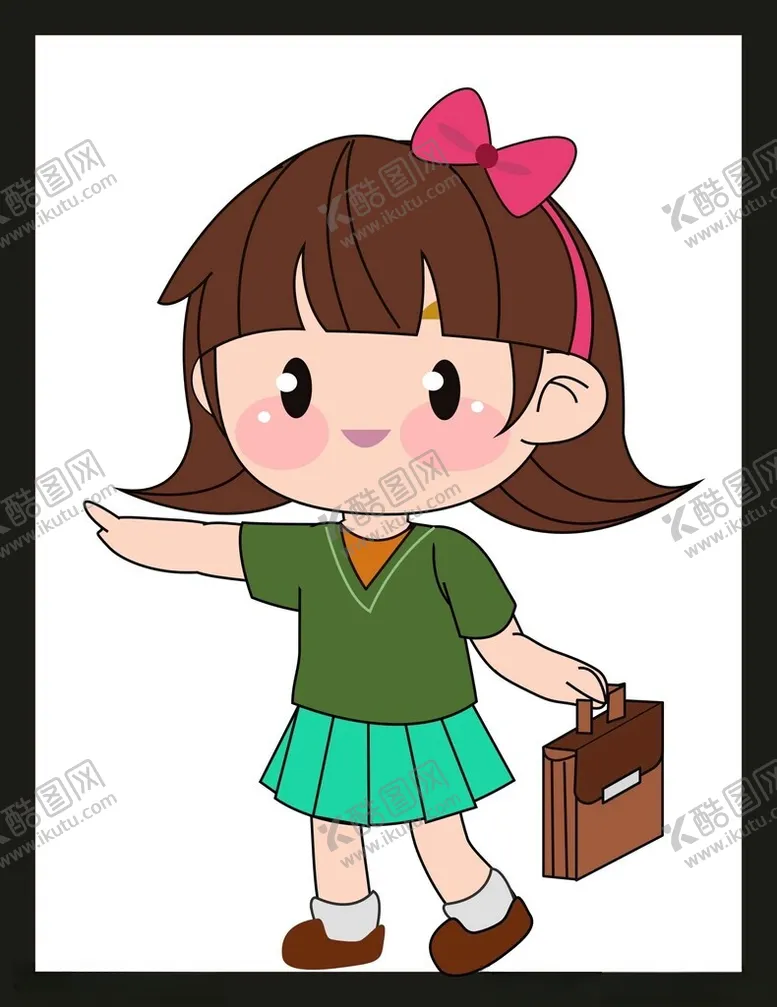 编号：69578302180515261851【酷图网】源文件下载-手绘儿童女孩
