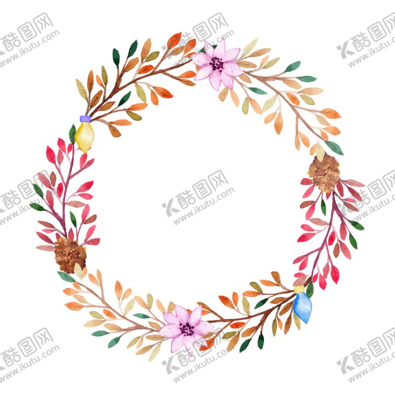 编号：94635705060057306209【酷图网】源文件下载-花环