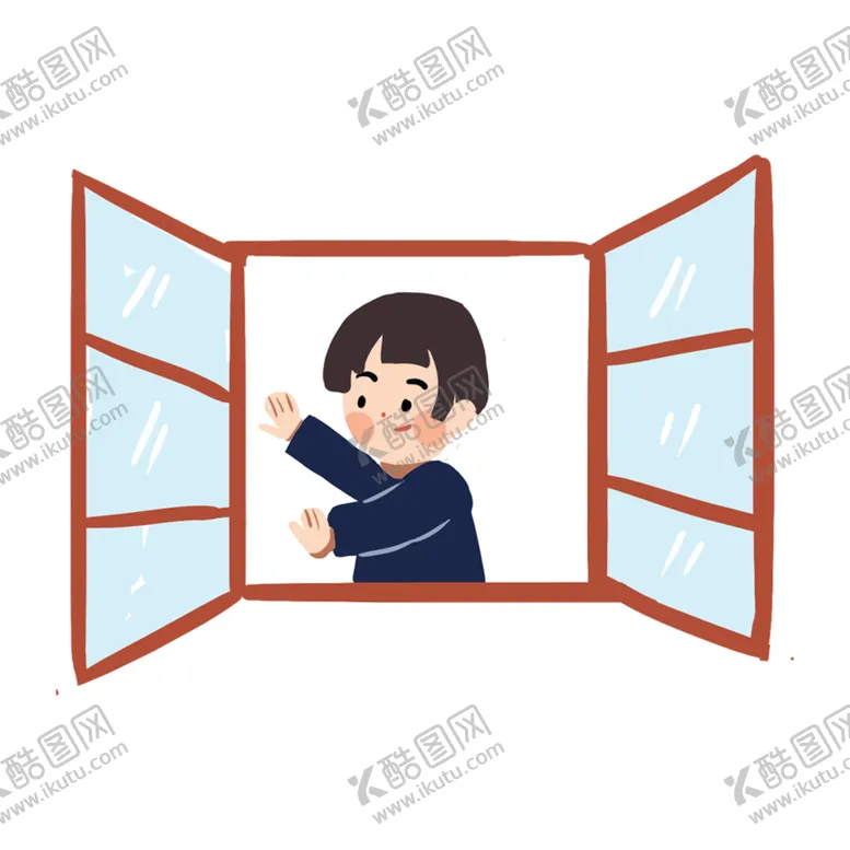 编号：66396906301832085700【酷图网】源文件下载-开窗通风卡通