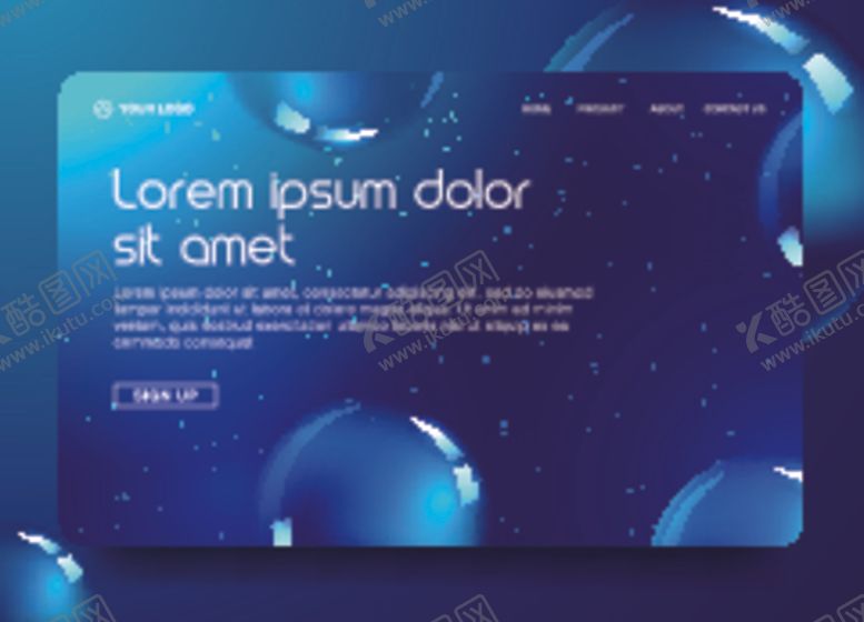 编号：26210409271808158779【酷图网】源文件下载-炫彩特效科技感背景