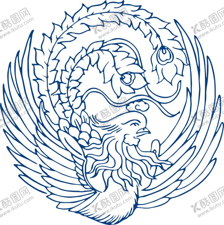 编号：13122910270839296937【酷图网】源文件下载-青花瓷图案
